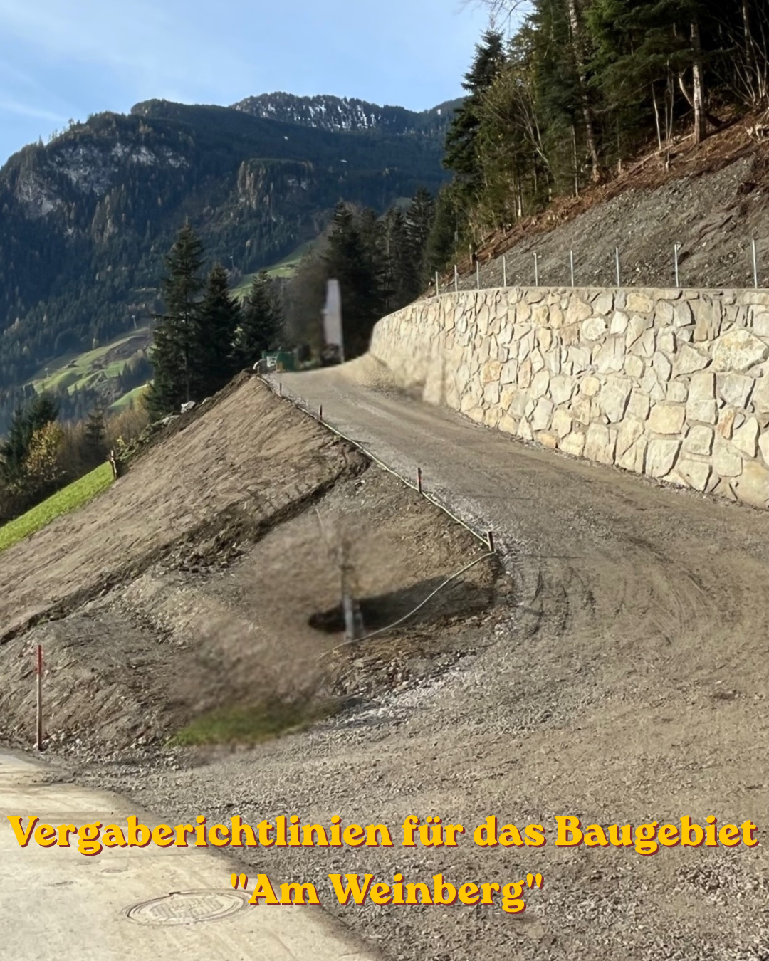 Vergaberichtlinien für das Baugebiet "Am Weinberg"