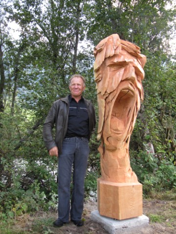 Kunstwerk "Stummer Schrei"